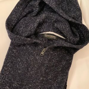 Banana Republic Zip-up Hoodie Sweater NWOT